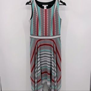 Robbie Bee Boho Sleeveless Scarf Dress - Size: 8